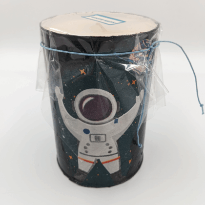 ΑΡΩΜΑΤΙΚΟ ΚΕΡΙ DECOUPAGE ΜΕ ΑΡΩΜΑ WHITE MUSK 12,5*8,5 cm (Lost In Space)