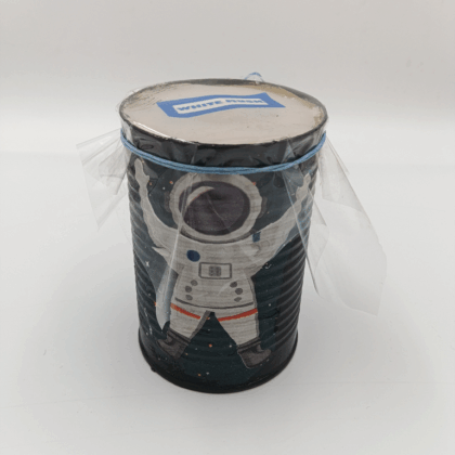 ΑΡΩΜΑΤΙΚΟ ΚΕΡΙ DECOUPAGE ΜΕ ΑΡΩΜΑ WHITE MUSK 11*7,5 cm (Lost In Space)